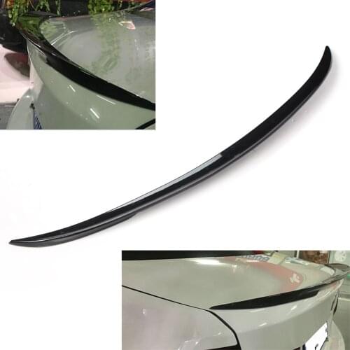 Gloss Black ABS Car Rear Trunk Wing Lip Spoiler Trim For 2012-2018 BMW F30 3 Series 328i 320i 330i 335i 320d Sedan