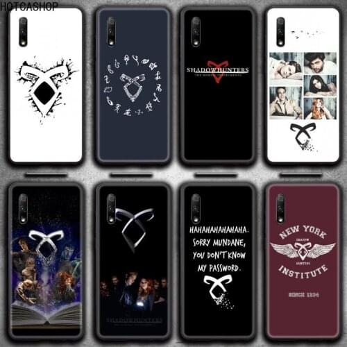 TV Series Shadowhunters Phone Case for Huawei Honor 30 20 10 9 8 8x 8c v30 Lite view 7A pro
