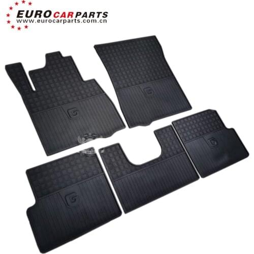 G class w463 G63 G500 G350 door mat for w463 G63 G500 G350 black Rubber floor mat