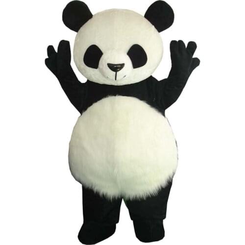 High quality Hot sale!! Lovely Panda adult mascot costume fancy cosplay dress for birthday Halloween party