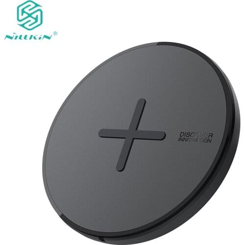 For iPhone 12 Pro Max 12 Mini 10W QI Pocket Wireless Charger Pad Nillkin Button Fast Wireless Charger for Samsung Note 20 Ultra
