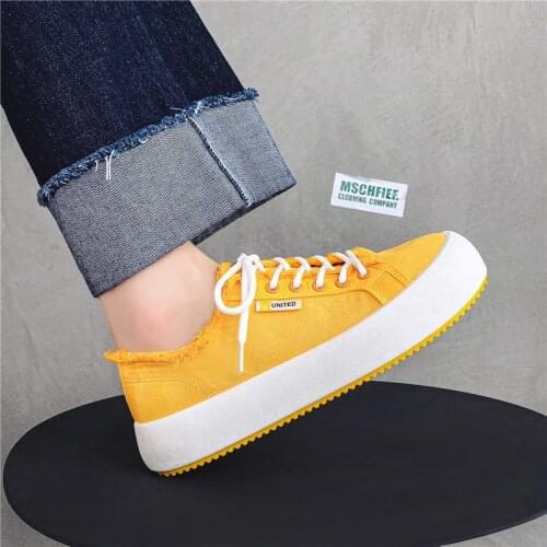 Tenis Masculino 2021 New Men Vulcanized Shoes Outdoor Walking Canvas Sneakers Man Casual Clunky Platform Shoes Chaussure Homme
