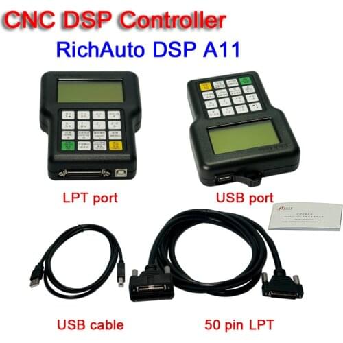 RichAuto DSP A11 CNC controller A11S Controller remote For CNC Router CNC DSP Controller DIY
