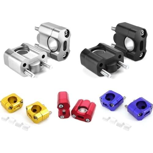 HandleBar Fat Bar Risers Mount Clamp Adaptor 22MM To 28MM For Pit Dirt Bike Racing Motorcycle Enduro Supermoto MX ATV