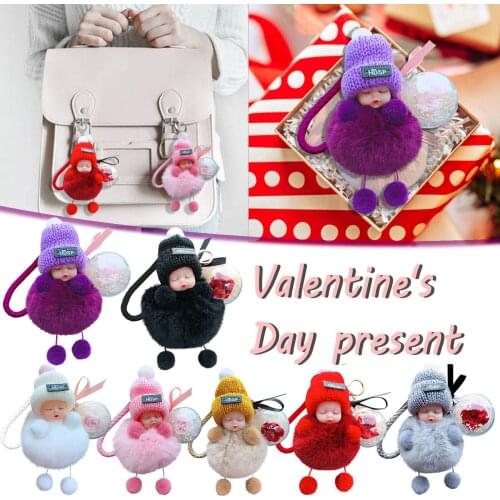 Lovely Simulation Plush Doll Decoration Lovely Simulation Plush Squint Doll Valentines Day Rosesquint Doll Valentines Day