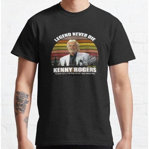 Men Shirt Thank You For The Memories Kenny Rogers 1938 2020 Women tshirt