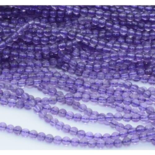 Natural Clean Quality Amethyst Small Round Beads 2mm-2.2mm
