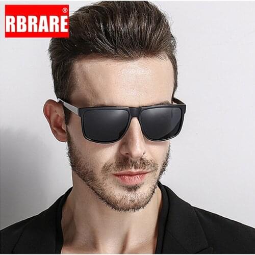RBRARE Polaroid Mens Goggle Driving Sunglasses Men Classic Low Profile Sun Glasses For Men High Quality Outdoor Oculos Feminino