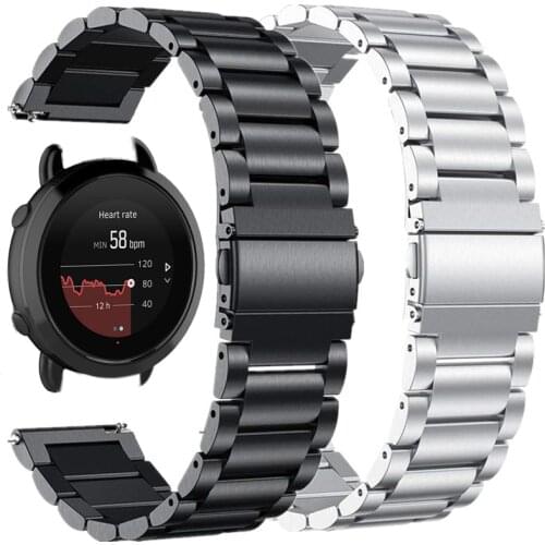 Stainless Steel Strap For SUUNTO 3 Fitness Smart Watch Band Replacement Wrist Bracelet Belt Straps For Suunto 3 Fitness Correa