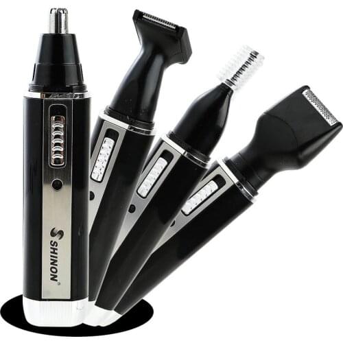 SH-2050 Multifunction 4 In 1 Personal Rechargeable Electric Men Ear Nose Trimmer Hair Clipper Shaver Beard Trimmer