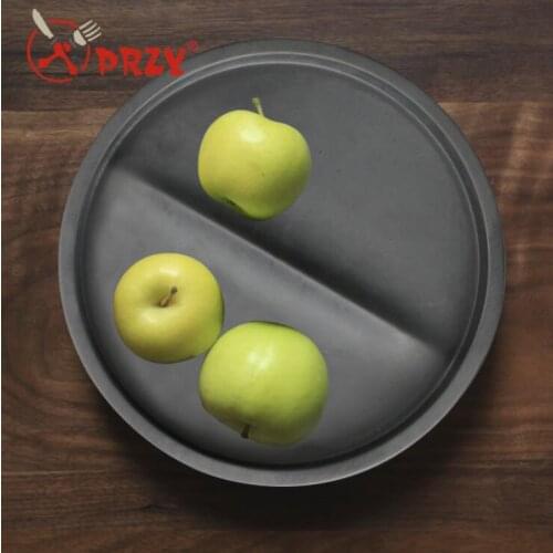 SN0037 Silica gel dish mould Cement plate silicone molds round cup fruit plates water concrete dish handmade resin mold