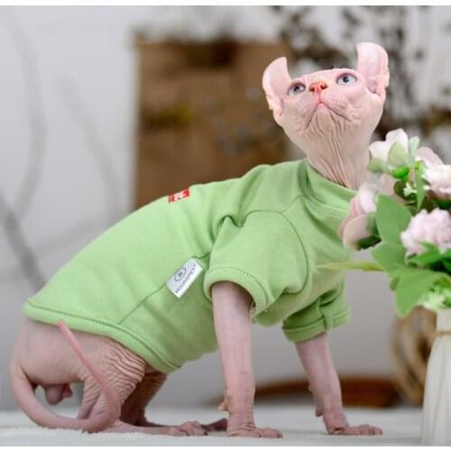 Warm Cat Clothes Pet Puppy Kitten Hoodies For Sphynx Cat Costumes Pet Dog Fashion Outfit Jacket Cats Clothing Chihuahua gatos