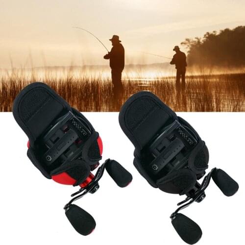 Waterproof Breathable Fishing Reel Bag Protective Case Baitcasting/Drum/Spinning/Raft Reel Bag Fish Wheel Protector Pouch
