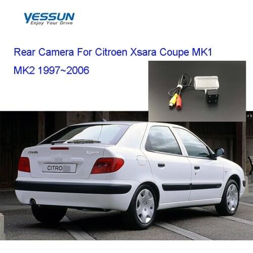 Yessun camera mount & Rear View Camera For Citroen Xsara Coupe MK1 MK2 1997~2006 4 LED Night Vision 170 Degree HD car camera