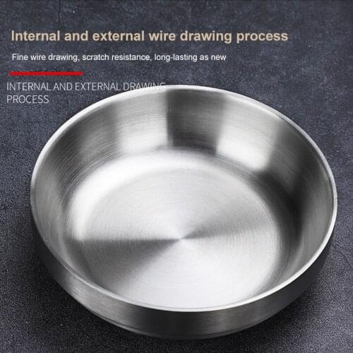 1PC Dinnerware Stainless Steel Tableware Spoon Fork Spoon Flatware Dishwasher Safe Cutlery Korean Dish Cuisine Bowl Kitchen Tool