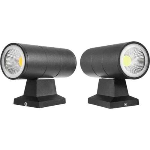 10W 20W LED Wall Lamp Waterproof Outdoor Up Down Double Head Porch Lights for Garden Balcony Corridor Landscape Lighting