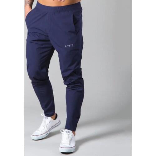 2021 Casual Pants Men Joggers Sweatpants Running Sport Trackpants Male Gym Fitness Training Thin Quick dry Trousers Bottoms