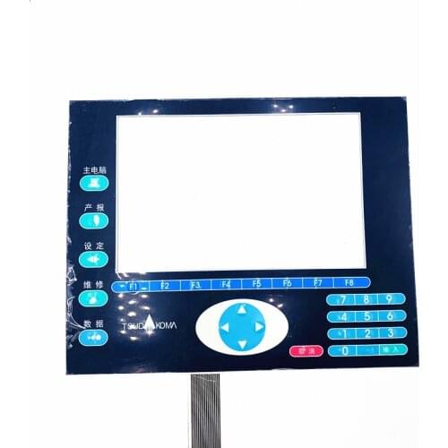 TSUDAKOMA 209 ZAX air jet loom weaving machine parts high quality self-adhesive display touch button film film