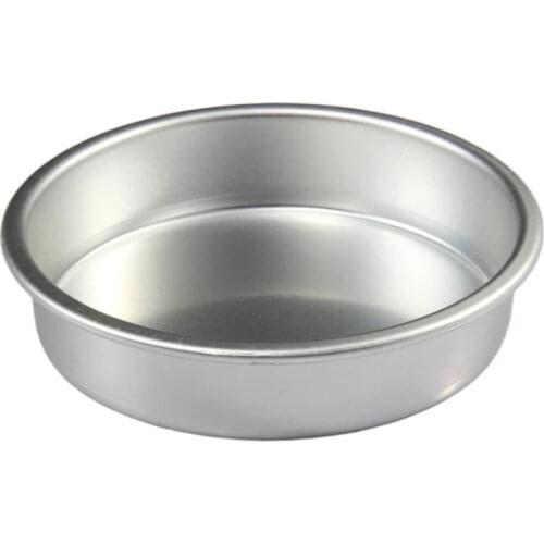 4Inch Cake Mold Round Cake Pan Hamburger Cake Mold Round Aluminum Cake Pan Non Stick Bottom Pudding Making Mold 2021