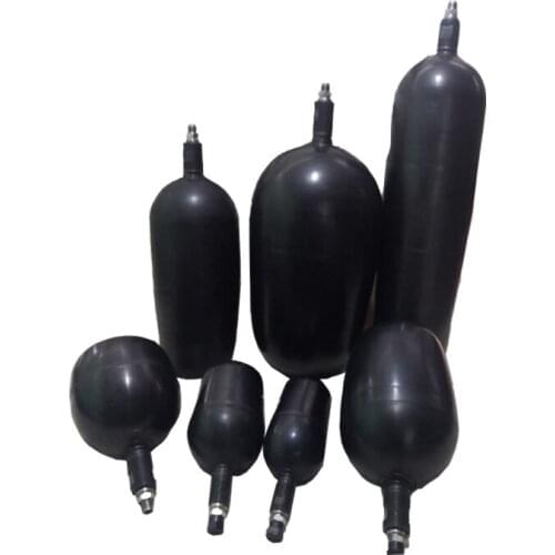 Nitrogen bladder location articles inflatable bladders manufacturer rubber bladder NXQ-6.3/31.5-L 6.3liter hydraulic accumulator