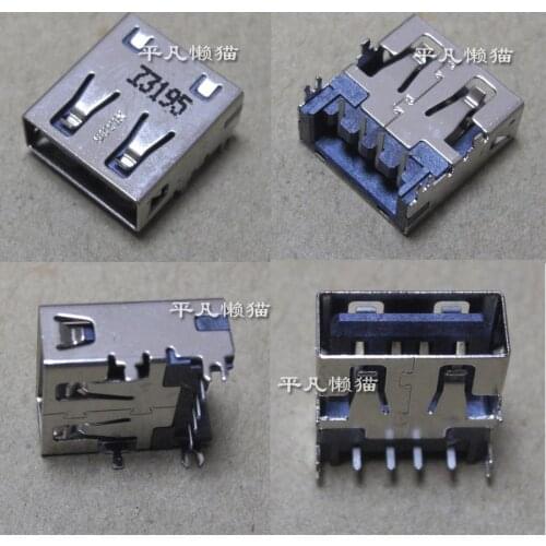 Free shipping new For ASUS For Lenovo For HP For Dell and other notebook 2.0 USB interface socket tongue on