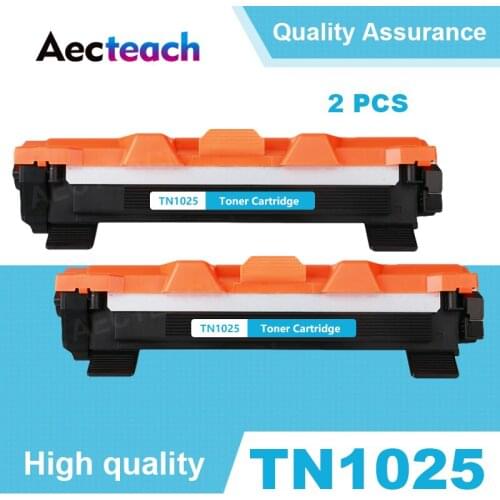 Aecteach TN1025 Black Toner Cartridge For Brother TN1030 TN1050 TN1060 TN1070 HL-1110 TN-1050 TN-1075 TN 1075 1000 1060 Printers