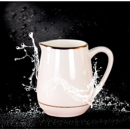 Modern Aesthetic Ceramic Milk Jugs Nordic Milk Pitcher Latte Art Milk Jugs Bone China Espresso Cups Jarras De Leche Cups BC50NG
