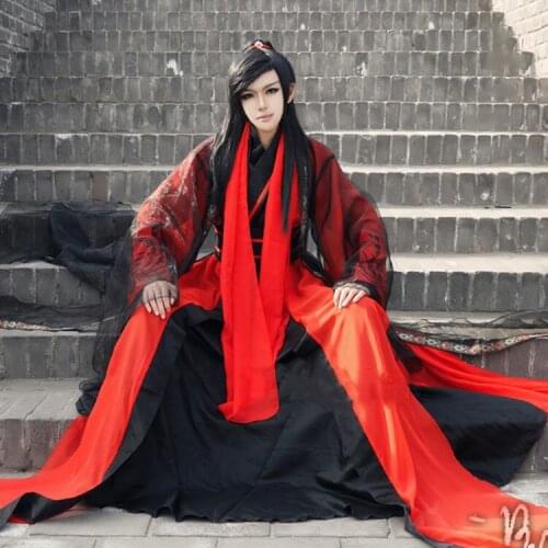 Anime Qing Jin Tian Xia Fang Junqian Cosplay Costume Mo Dao Zu Shi Cosplay Men Women Halloween Party Chinese Ancient Costumes