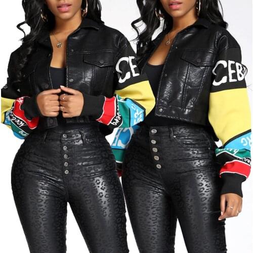 Женские зимние кожаные куртки Lancifolium China At AliExpress