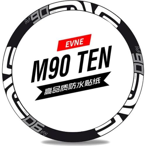 M90 TEN 26er 27.5er 29er Mountain bike stickers bicycle sticker MTB wheels decal