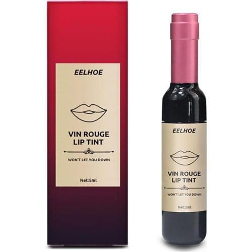 Creaive Wine Bottle Design Matte Liquid Lipstick Long-Lasting Waterproof Lip Gloss Lip Tint Beauty Cosmetic помада для губ Batom