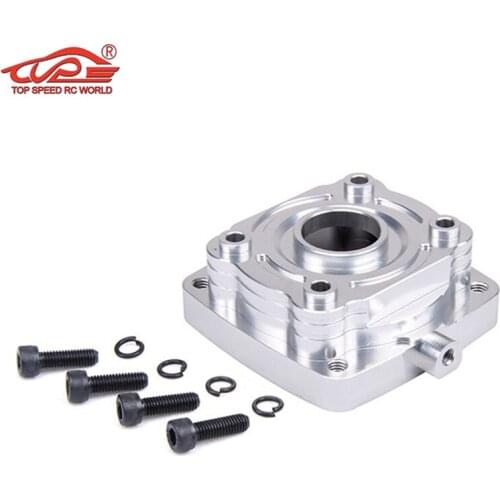CNC Metal Clutch Cover Fit 26CC 29CC 30.5CC Engine for 1/5 Hpi Baja Losi 5ive-t Truck RC Car Parts
