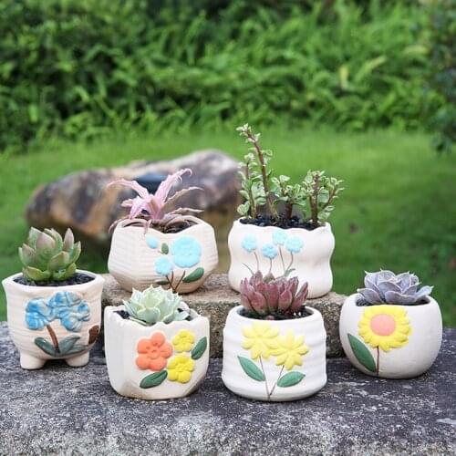 Nicole Concrete Molds Flower Pot Mold for Succulent Plants Handmade Cement Pen Holder Tool