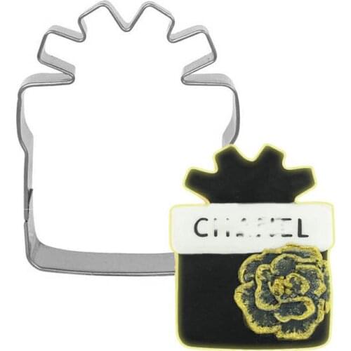 Gift Box Cookie Cutter Stainless Steel Biscuit Cut Mold Baking Fruit Cut Cake Mold Embossing Printing Die