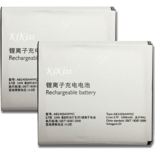 Grade A Smart Phone Replacement Battery For PHILIPS Xenium W732 W736 W832 D833 W6500 Batteries AB2400AWMC 2400mAh