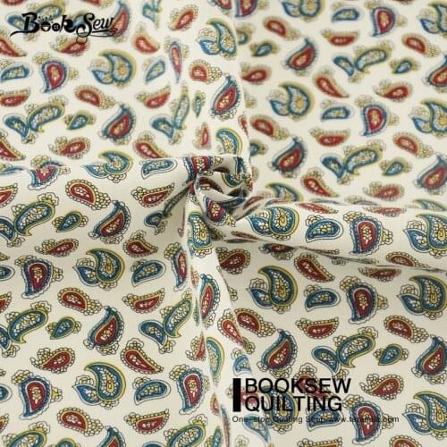 Booksew 100% Cotton Poplin Fabric White Telas De Algodon Para Patchwork Sewing Curtain for Dress Material Tissu Ankara Fabric