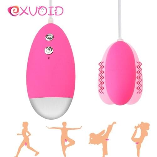 EXVOID Vibrating Egg Vibrators for Woman Orgasm Adult Products 12 Frequency Sex Toys for Women Female Masturbator G Spot Massage