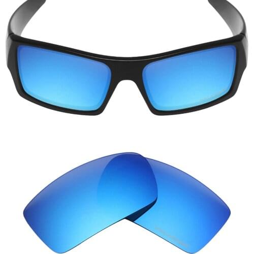 Mryok+ POLARIZED Resist SeaWater Replacement Lenses for Oakley Gascan Sunglasses Ice Blue