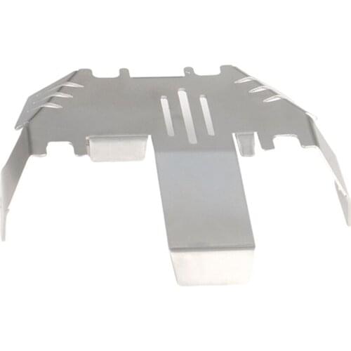 For Bronco Trx-4 Trx-6 Stainless Steel Guard Plate Chassis Protective Board for KYX Simulation Model Car