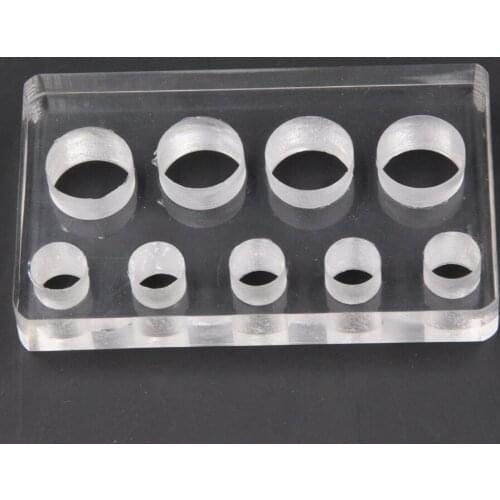 1pcs Oval Acrylic pigment rack permanent makeup pigment cup Color pigment cup holder
