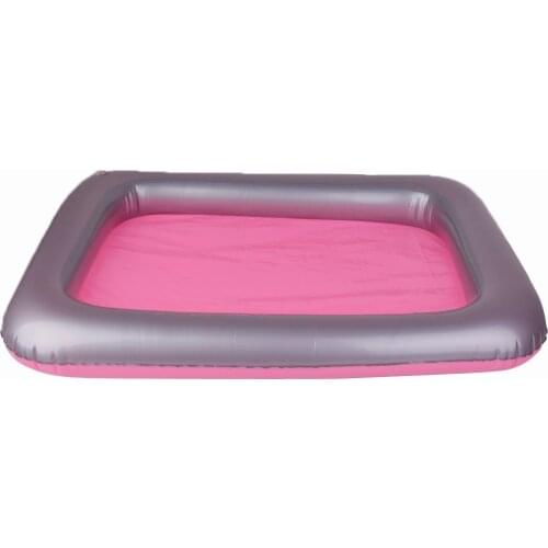 1x Inflatable Play Tray 60x45 Cm Party Toys Beach Pool Funny Game Decoration