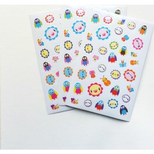 6pcs Lovely sun flowers paper sticker diy photo album mobile decoration label sticker stationery diary sticker gift for kids