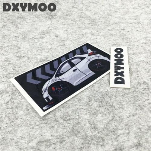 Car styling decorate Vehicle Car Stickers Auto Window Motorcycle Helmet Vinyl Decals for AE86 GK5 FC1FK8 12.5x7cm