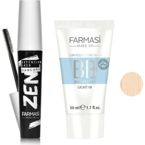 Farmasi Bb Cream All In One Outdoor 50 ml + Zen Mascara Set
