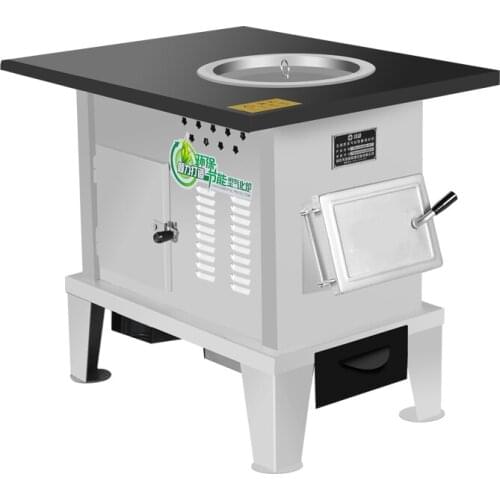 Household Gasification Smokeless Wood Stove Heating Stove Stainless Steel Energy-Saving Smokeless Barbecue Stove Wood Stove