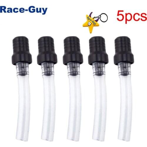 Black Gas Fuel Tank Cover Cap Vent Valve Breather Hose Tube For Pit Dirt Trail Motor Bike Motocross Motorcycle