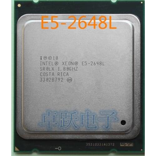 E5-2648L 8-CORE 1.8GHZ 20MB LGA2011 70W PROCESSOR free shipping