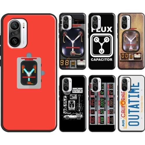Back to the Future Flux Capacitor For POCO X3 M3 F1 F2 Pro Case For Xiaomi Mi 11 8 9 9T 10T Pro A1 A2 Mi Note 10 Lite Cover