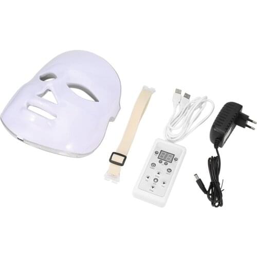 Photodynamic LED Facial Mask Home Use Beauty Instrument Anti Acne Skin Rejuvenation LED Photodynamic face massage