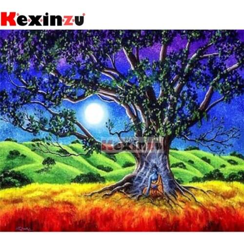 Kexinzu 5D DIY Full Square/Round Drill Diamond Painting "Buddha" Embroidery Mosaic Cross Stitch Stickers Decor Gift X87899